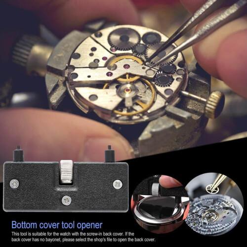 Metal Watch Back Case Opener Adjustable for Screw-Back 1