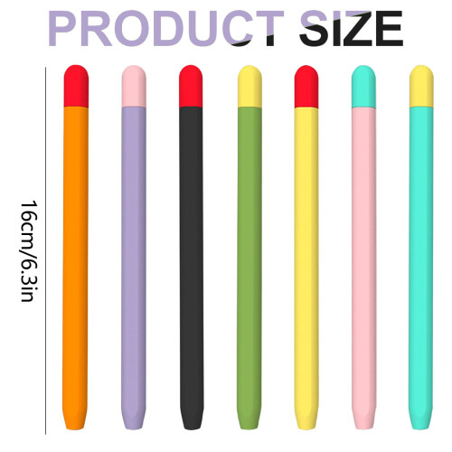 Pink silicone stylus pen grip sleeve for capacitive touch 2