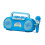 Kids Karaoke Microphone Portable Mini Speaker Blue 3
