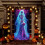 Υφασμάτινη Ταπισερί για Κάλυμμα Πόρτας Halloween 90x180εκ. 5
