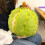 Peluche a forma di durian, cuscino con frutta morbida staccabile 5