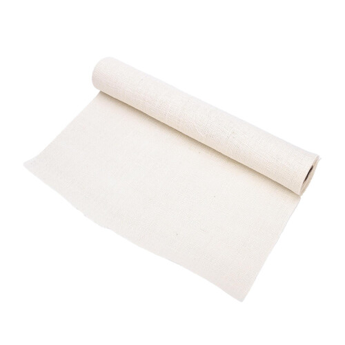Linen sewing cloth lightweight breathable beige white 1