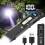 USB genopladelig mini LED-lommelygte i rustfrit stål ABS1 3