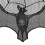 Halloween black lace bat curtain 2 pcs 8