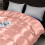 Roze dekbedovertrek 68x90 inch, premium polyester satijn 4