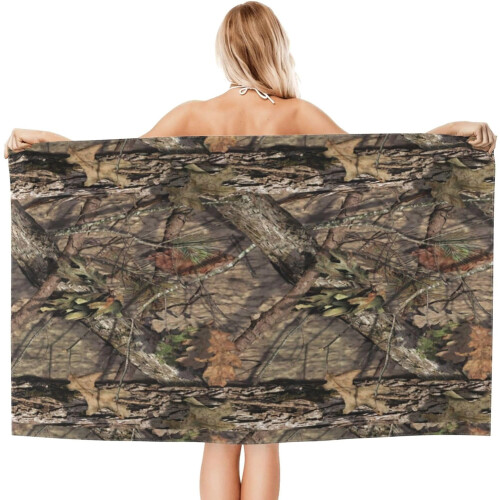Camouflage Microfiber Towel Quick-Dry Soft Absorbent 30x60in 1