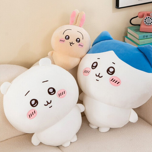 Peluche di Chickawa Anime Usagi Hachiware e Momonga 60 cm 2