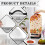 Polyester blenderhoes met esdoornblad- en pompoendesign (1 stuk) 4