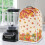 Polyester blenderhoes met esdoornblad- en pompoendesign (1 stuk) 5