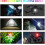 Wireless RGB LED Light with Remote, 8 Colors, 10 Flash 4