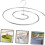 Séchoir à couette spiralé en acier inoxydable, gain de place 6