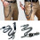 Punk Style Adjustable Waist Chain for Men PU Alloy 4