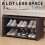 3-Tier Shoe Rack for Dormitory Under Bed 56.5x30x38 cm 6