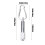 Y-059 Silver Mini Flashlight Aluminum Alloy 1-Pack 3