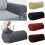 Housse d'accoudoir extensible élastique antidérapante pour canapé (2 ou 4) 2
