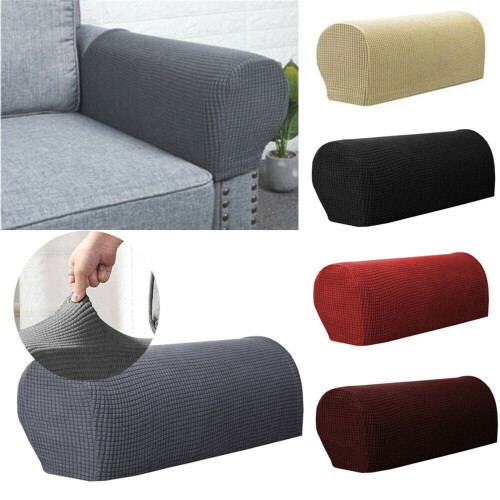 Housse d'accoudoir extensible élastique antidérapante pour canapé (2 ou 4) 1