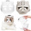Cat Muzzle L Size Breathable Adjustable Bubble Helmet 2