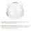 Cat Muzzle L Size Breathable Adjustable Bubble Helmet 7