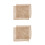 Washable Burlap Placemats Jute Rustic 4-Pack 6