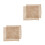 Washable Burlap Placemats Jute Rustic 4-Pack 3