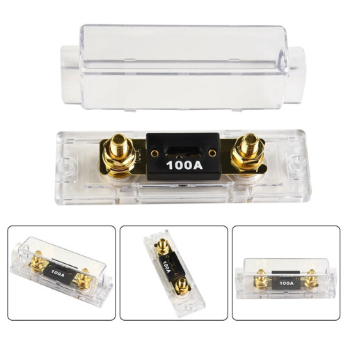 Inline ANL Fuse Holder for PV System 60A 80A 100A 2
