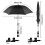 Adjustable Pram Parasol for Baby Stroller Sun and Rain 4