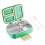 Stainless Steel Lunch Box 3-Compartment Microwave Safe 2
