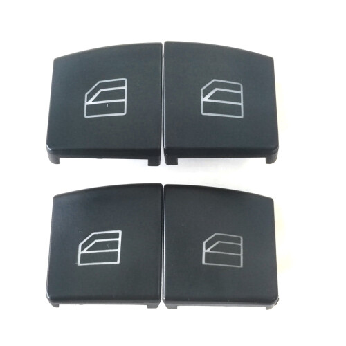 Mercedes-Benz W204 W212 Master Window Switch Cover Cap 4Pcs 2