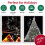 Christmas Mini String Lights Green Wire 100 LED 3