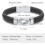Infinity Knot Urn Bracelet for Ashes - Genuine Leather - 2