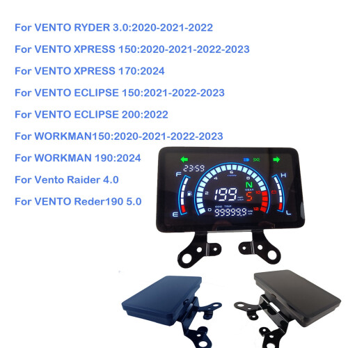 Motorcycle Digital Speedometer for VENTO RYDER 3.0 1