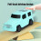 Break-Away Pull Back Cars Set Blau Pink 3er-Pack 6