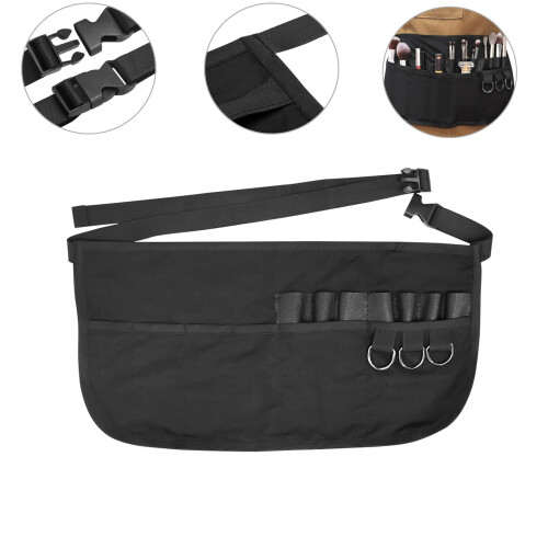 Adjustable Waist Belt Half Apron with Multiple Pockets 2