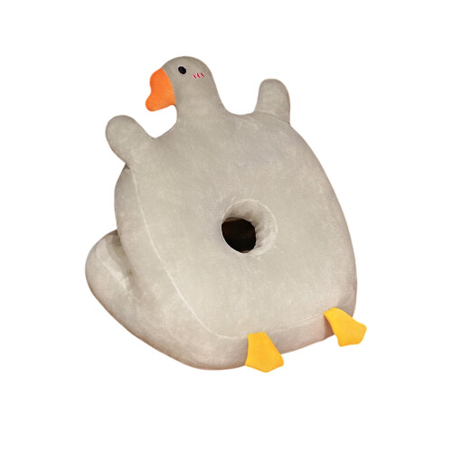 Plush Napping Pillow Ice Silk Fabric 30x30x25cm 1