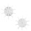 Air Compressor Fan Blade Plastic 135x14mm White 1pc 2