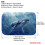 Whale badetæppe skridsikkert memory foam 1200L 4