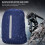 Dustproof Waterproof Backpack Rain Cover Dark Blue 60L 4
