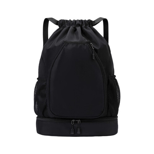 Tennis Backpack Black Water-Resistant Large Capacity 1