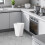Polygon small wastebasket durable bathroom kitchen bin 4