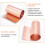 Pure Copper Roll 35-Gauge Weatherproof Light Salmon 39x4 5