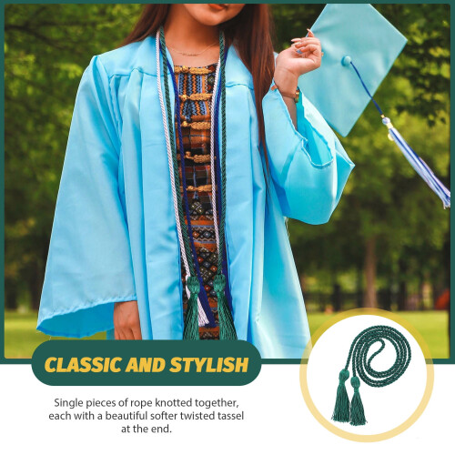 Green Graduation Honor Cord Decorative 2 pcs 1