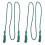 Green Graduation Honor Cord Decorative 2 pcs 3