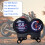 Digital Motorcycle Speedometer and Tachometer Odometer Black 2