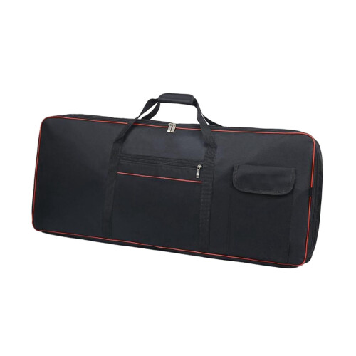 76-Key Keyboard Backpack with Waterproof Cover and 2