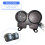 Motorcycle Speedometer and Tachometer Odometer Black 6