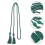 Green Graduation Honor Cord Decorative 2 pcs 8