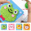 Kids' wool embroidery kit cartoon design 1 set 2