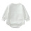 Baby Romper Long Sleeve White 6-9 Months 3