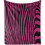 Ambesonne Pink Zebra Throw Blanket Jungle Animal Pattern 3