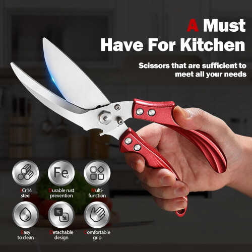 Heavy Duty Stainless Steel Kitchen Shears 1
